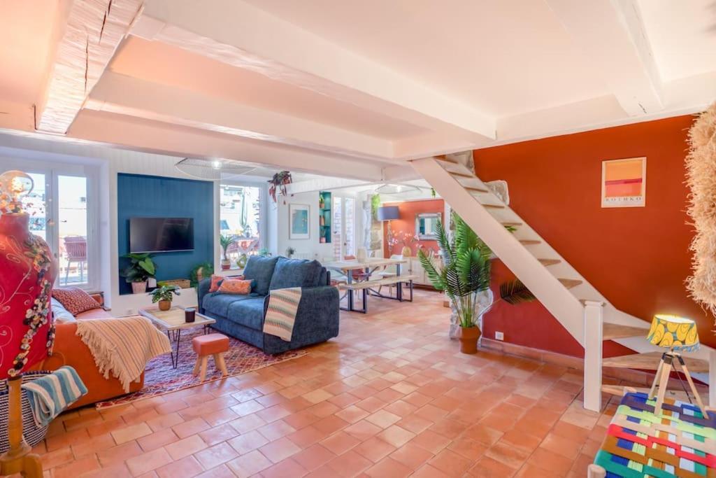 #48 Suite Jean Top Floor Terrace 5Min Walk Sea Ac Nizza Kültér fotó