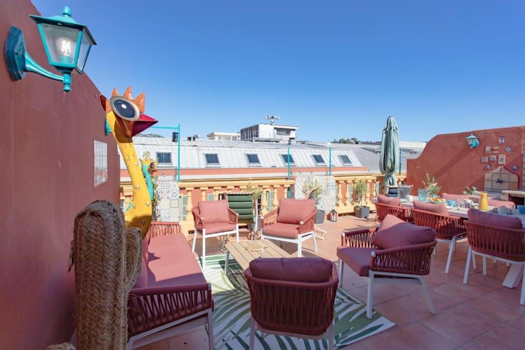 #48 Suite Jean Top Floor Terrace 5Min Walk Sea Ac Nizza Kültér fotó